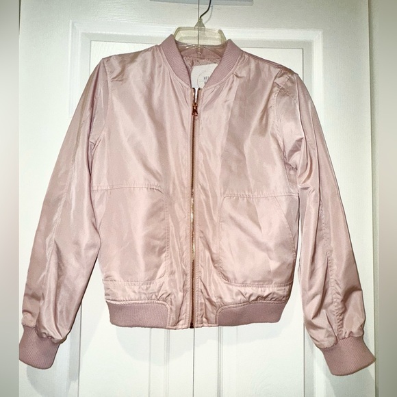 Anthropologie HEI HEI Jackets & Blazers - Hei Hei Anthropologie-Pink Bomber Jacket. Size XS VGUC